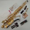 2022 موسيك مربي نادي Tentr Saxophone Silvering Gold Key Sax Tenor Musical Instruments Professional Case Case