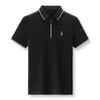 Golf Polos Pour Hommes D'été À Manches Courtes Zipper Revers Tops Casual Slim Tendance Bonne Qualité Tees Hommes Vêtements D220618