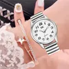 ساعة Wristwatches أزياء الرجال نساء الكوارتز زوجين مرنة فاصلة مرنة مشاهدة الرجل والسيدات على مدار الساعة واتش واتشات