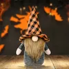 Faceless Rudolph Plush Pluush Toy Halloween Party Supplies Long Whisker Gnomos Plaid Bat Elf Doll Dones Presentes Decoração de Janelas do Shopping Mall 6 9HB1 Q2