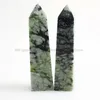Dekorativa föremål Figurer 1PC Crystal Rattan Stone Natural Wand Tower for Home DecorationDecorative