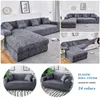 Elastische s voor woonkamer geometrische bank deksel huisdieren hoek l vormige chaise longue sofa slipcover 1pc 220811