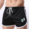 Underbyxor män shorts manliga trosor andas snörning casual lounge shorts snabb torkning plus size boxershorts arro byxor sport229u