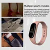 M4 Fitness Tracker Smart Watch Sport معدل ضربات القلب مراقبة الدم مراقبة الصحة المعصم المخاوم الماء على هاتف ios android هاتف