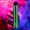 Jednorazowe Vapes 1500 Puffs E Wygałę papierosów AUPO XXL Plus Esco Bary Vape Pen Vaporeizer Kit Urządzenie 950mAh Wstępnie wypełnione 6 ml Duża Pojemność Pods 4 Rodzaje Zieleń