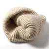 VISROVER 10 Colorway Unisex Solid Rabbit Fur Woman Winter Hat With Sequin Soft Autumn Bonnet Warm Skullies Gift Wholesales 220817