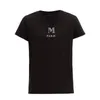 2022 T Shirt Summer Mens Luxuries Designers Black White 100 ٪ Tshirt tshirt tees tees مع رسائل طباعة الأكمام القصيرة من أعلى البيع بالهيب هوب ملابس polos