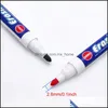 Markers Black Red Blue Erasable Whiteboard Pennor Office School Point 0.1 I DHXHF