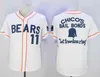 Xflsp The Bad News Bears Movie Jersey 12 Tanner Boyle 3 Kelly Leak 11 Amanda Whurlitzer Movie Baseball Jerseys Blanc Jaune Noir