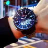 腕時計2022ゴールドウィストウォッチメンズトップブランドの防水スポーツデジタルウォッチLEDスチール軍事クォーツ
