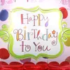 Party Decoration Mix Size Birthday Cake Decorative Aluminium Balloon Overdimensionerad Sweet Wheat Circle Lovely Balloons