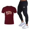 Stilista estivo Tute da uomo Completi da camicia Pantaloni da basket Set da uomo Maglietta casual Pantaloni da jogging Top Palestre Fitness Pantaloni sportivi Abbigliamento uomo