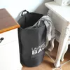 71L Sac à linge Basket Chambre Organisateur Sac à dos avec bretelles réglables et vêtements de poche Hauteur 220412