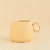 Drinkware Creative Rainbow Ceramic Coffee Mug Pastel Color Cute Tea Tumbler Cup Tazas De Cafe Cups And Mugs Novelty Latte Tumbler