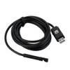 Mini USB-mikroskop 2M LED-kabel Snake Inspection Borescope Endoscope med kameraknapp Justerbar ljusstyrka