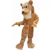 Costume da mascotte Cougar di Halloween Personaggio a tema anime di leone dei cartoni animati di alta qualità Taglia per adulti Vestito da esterno per festa di compleanno di carnevale di Natale