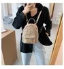 Mochila Estilo Moda Cocodrilo Mini Mujeres Lindo Pequeño Paquete Trasero Diseñador de Lujo Mochilas Para Mujer Bolsas de Viaje de Alta Calidad