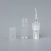 100ピース/ロット1ml 2mlミニ香水ボトルガラススプレー補充可能な空のボトル化粧品コンテナポータブル香水アトマイザー220711
