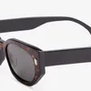 LOGO Bold cat-eye frame sunglasses Havana acetate plastique little monster Sun glasses OL011V1P gafa de sol Men Leisure Shopping S243V