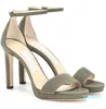 Summer Luxury Brands Misty Shoes Pumps Ankle Strap Women's High Heels Brands Party Wedding Lady Gladiator Sandalias