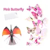 Party Decoration 12Pcs 3D Butterfly Wall Stickers Decals 4Sizes Removable Mural For HomeBedroomBathroomLiving RoomOffices Deco7474726