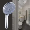 Pressurized Nozzle Shower Head ABS Bathroom Accessories High Pressure Water Saving Rainfall Chrome Shower Head 200925