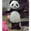 Traje de mascote de halloween panda