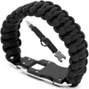 Cadeia de link Cadeia multifuncional sobrevivência ao ar livre Homens de pulseira de bracelete paracord faca camping aventura corda joalheria linklink