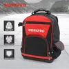 WorkPro Tool Backpack Tradesman Organisator Bag Waterdicht S Multifunctionele knapack 17 Y200324