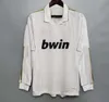 Real Retro Madrid Fußballtrikot Langarm Fußballtrikots GUTI Ramos SEEDORF CARLOS 10 11 12 13 14 15 16 17 RONALDO ZIDANE Beckham RAUL 00 01 02 03 04 05 06 07 Finale KAKA 9