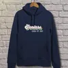 Sudaderas con capucha para mujer Sudaderas Estilo de otoño e invierno Respetuoso del medio ambiente Hermosa impresión de letras Ropa de calle Manga larga Transpirable Fitness Hood