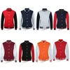 Homens Bomber Jacket Moda Algodão College Varsity Motocicleta Baseball Sport Casacos Homens Mulheres Roupas Plus Size Atacado 220727