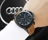 2022 Top Brand Black Belt Quartz Fashion Men's Clock Watch Automatic Dating Men Dress Designer Watchs Wholesale Mens Gift Watch