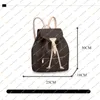 السيدات أزياء تصميم غير رسمية حقيبة ظهر رفاهية فاخرة عالية الجودة أعلى 5A M43431 حقيبة حقيبة