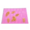 Baking Moulds Large Size Fantasy Flower Petal And Leaves Cake Silicone Mat Wedding Fondant Lace Decoration Mold K493Baking