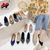 Dress Shoes 2022 Flat Women Pointed Single Latex Insole Asakuchi High Quality Casual 220512