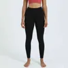 Women Yoga Pants Classic Print Naked Peach Hip High midje Fitness Pants Sport Lyft Tight Nine Le