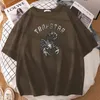 Trapstar Scorpion Metal Sticker Print Magliette da uomo Street Casual Mezza manica Simple Cool Tee Abbigliamento Moda T-shirt da uomo