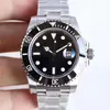 ST9 Watch Ceramic Bezel Black Sapphire Date Stainless 40mm Automatic Mechanical Stainless Steel Mens Men 114060 Wristwatches