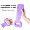 Hot Products Silicone Bath Body Brush Exfoliating Back Brush Belt Wash Skin Household Clean Shower Brushes XHJ129