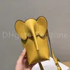BODY 2022 Cross Womens Designer Bag Fashion Elephant Phone Saco de celular oito cores Pump de moeda japonesa de pequena capacidade 12cmx18cm