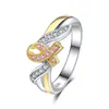 pink pave ring