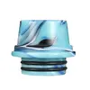 810 Stripe Epoxy Resin Drip Tips mouthpiece Newest Wide Bore driptip for 510 810 Atomizers Accessories