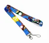 10pcs/lot Cartoon Game Lanyard For keys Funny ID Badge Holder Neck Straps With Phone Hang Ropes Gift