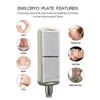 2 I 1 Cryolipolysis EMS Cryotherapy Machine 4 Tallrikar kan arbeta tillsammans Fat Freeze Weight Loss Beauty Equipment