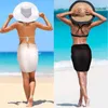 Women Sarongs Swimsuit Coverups Beach Bikini Wrap Sheer Short Skirt Chiffon Scarf Cover Ups for Swimwear 220621