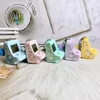 Personality Children's children Portable Game Players arcade rocker block game machine key chain pendant puzzle students gift wholesale