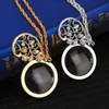 Fashion Simple 4.5x Magnifying Glass Pendant Necklaces For Women Hip Hop Popular Sweater Chain Jewelry Amp Accessories Wholesale