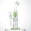 RACHET PERC Grosso Grosso Bongueiros Barrel Pérola Pérola Tipo de Água Tubos de Água Invertido Chuveiro Perscolador Óleo Dab Rigs 14mm Feminino Joimt com tigela