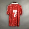 1990 Советский ретро футбольный футболист 87 88 мужчин Классическая футбольная рубашка.